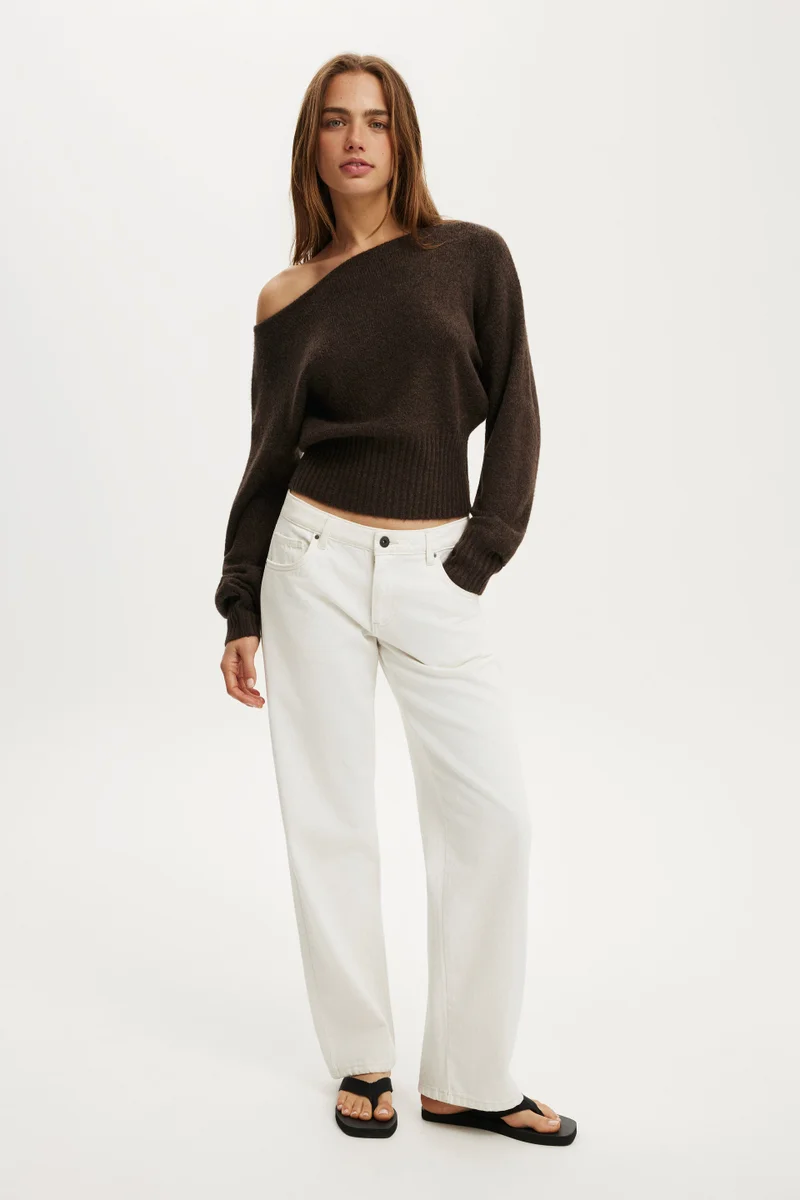 Softest Luxe Off Shoulder Knit