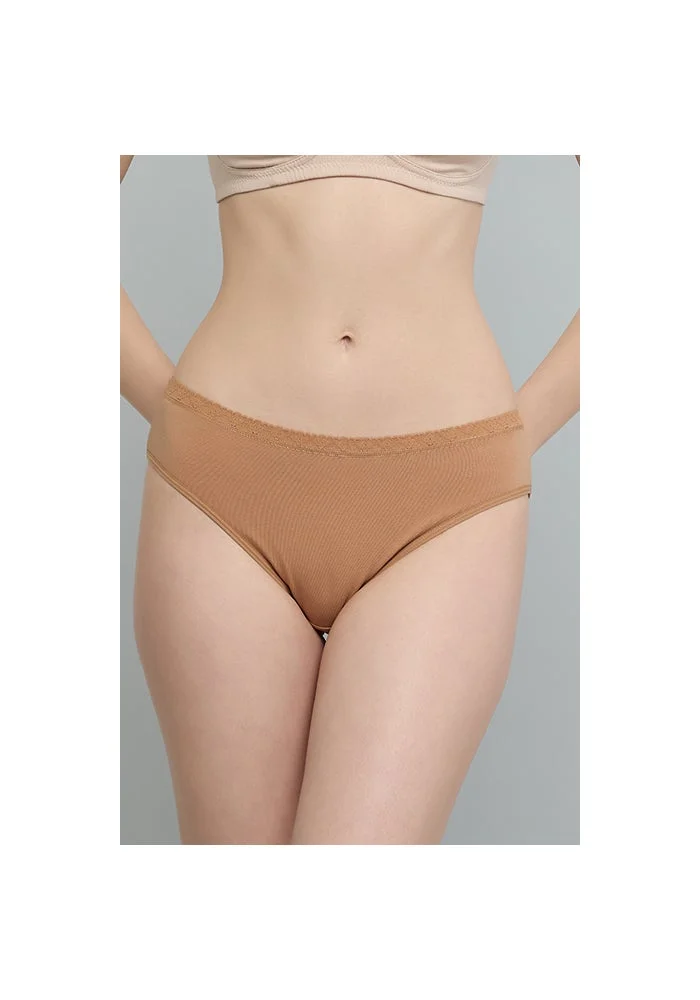 5 Pack Solid Bikini Briefs