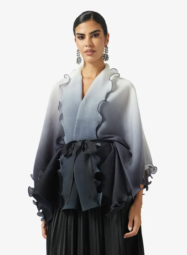 Ombre Top & Skirt Set – image 3