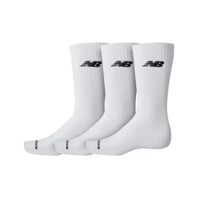 Unisex Lightweight Crew Socks 3 Pack