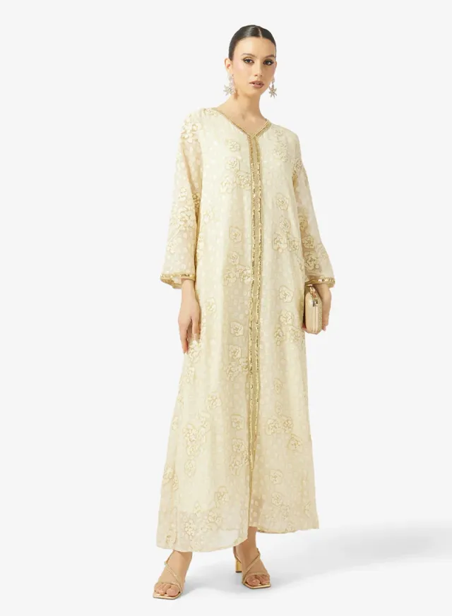 Embroidered Jalabiya – image 4