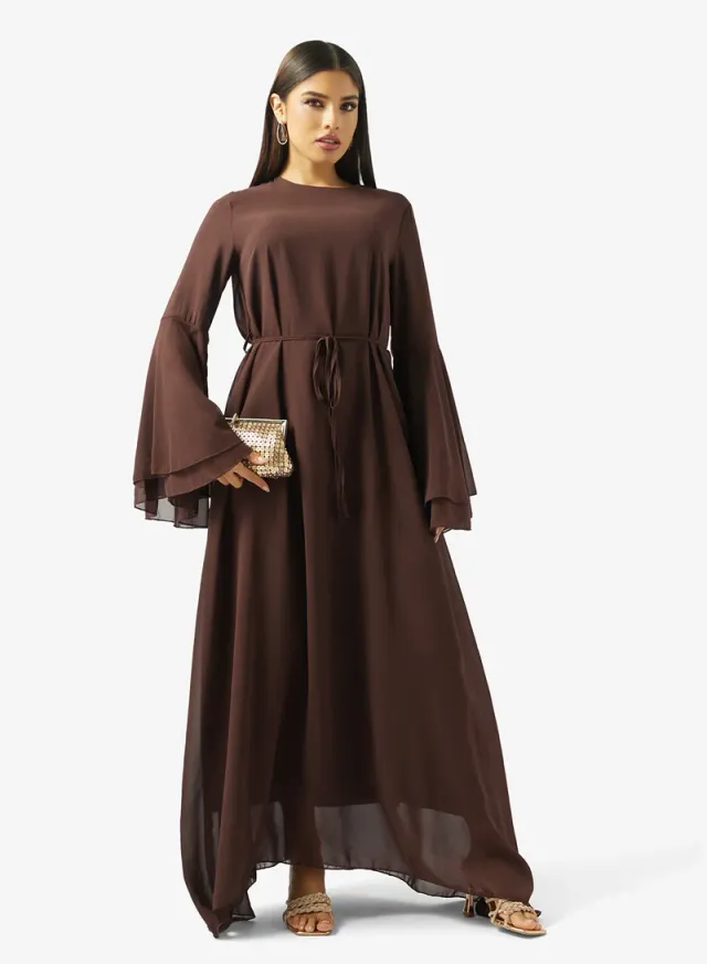 Abaya Set With Dress & Top – image 4