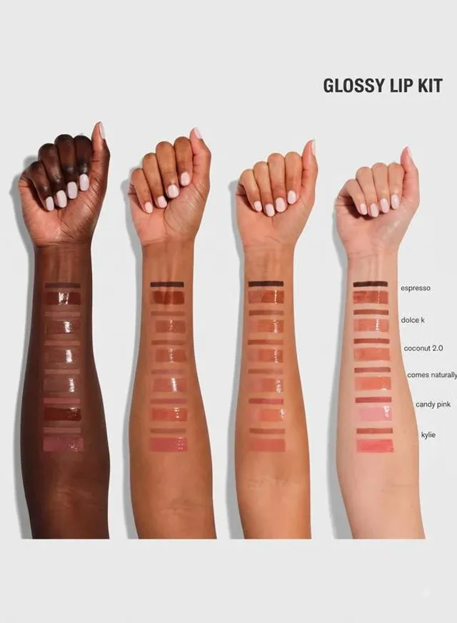 glossy lip kit & skin tint blurring elixir duo, 15% savings – صورة 3