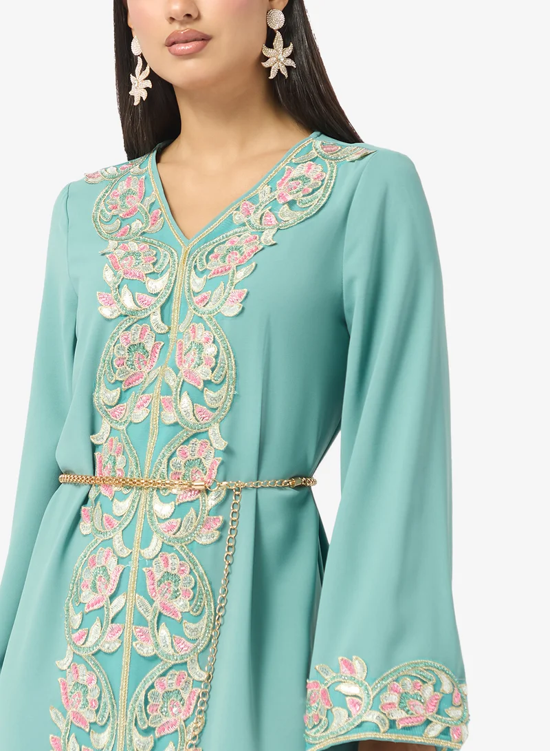 Printed Jalabiya