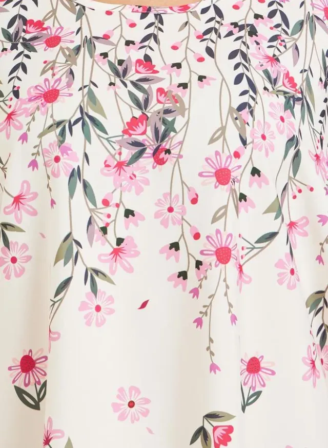 Round Neck Gradient Print Kaftan – image 4