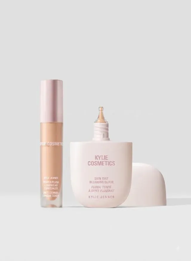 skin tint blurring elixir & power plush concealer duo, 15% savings
