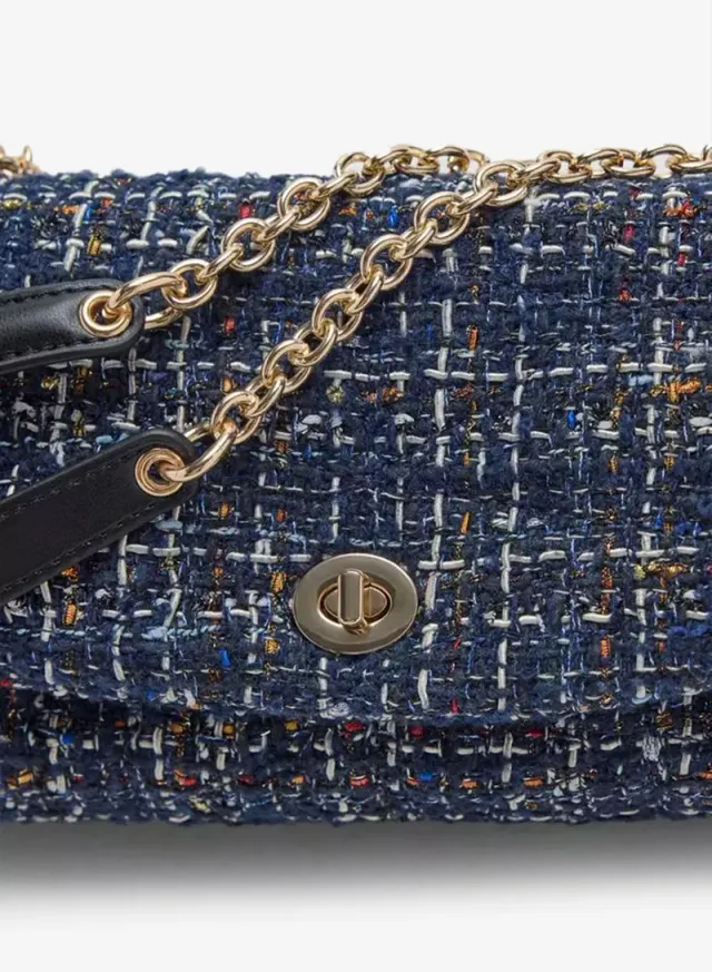 Tweed Shoulder Bag – image 4
