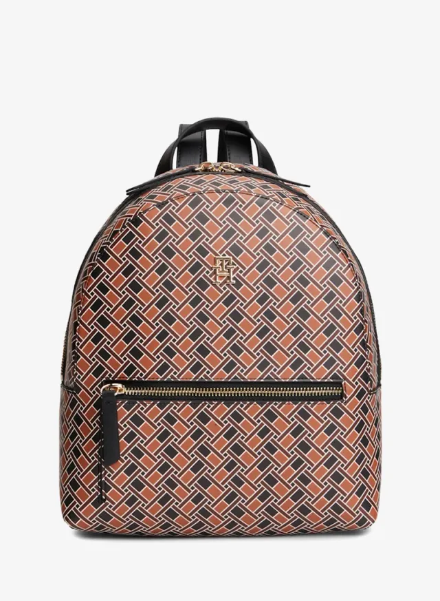 Flag Print Dome Backpack Fits Upto 13" Laptop