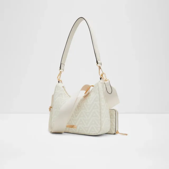 ANNAENDRA Monogram Shoulder Bag with Coin Pouch – صورة 2