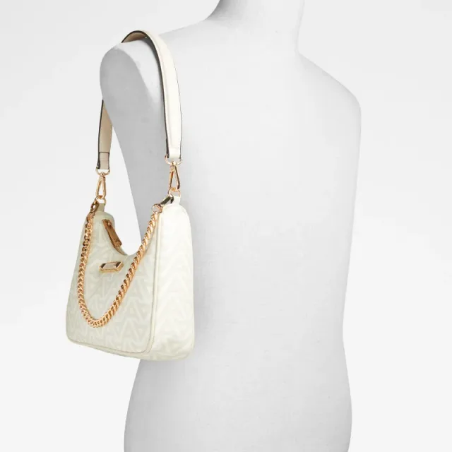 ANNAENDRA Monogram Shoulder Bag with Coin Pouch – صورة 5