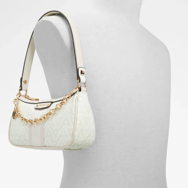 Aldo Womens Light Pink Top Zipper Hobo Bag – صورة 5