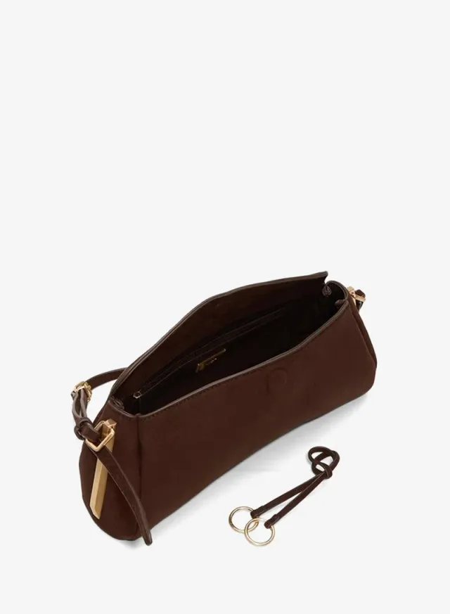 Hillarie Ladies Brown Shoulder Bag – صورة 3