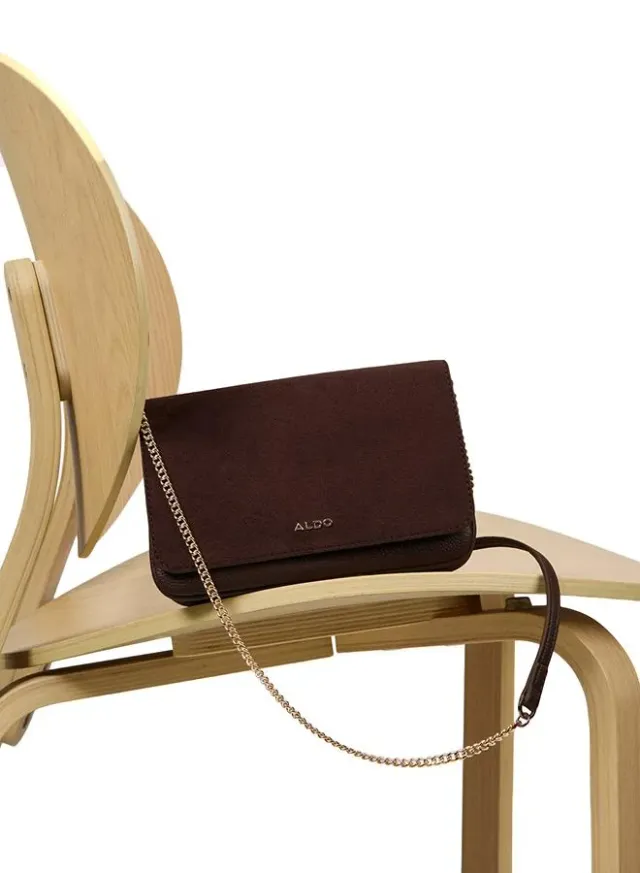 Riverly Ladies Brown Sling Bag – صورة 5