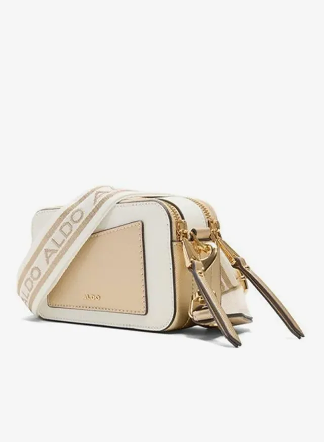 Dwuma Ladies White Sling Bag – صورة 2