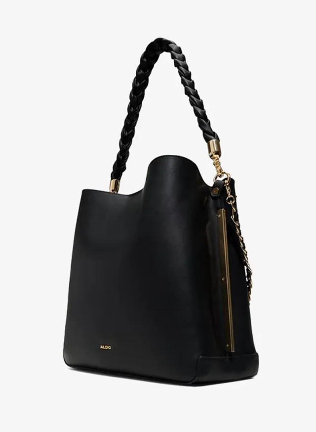 Nalayna Ladies Black Sling Bag – صورة 2