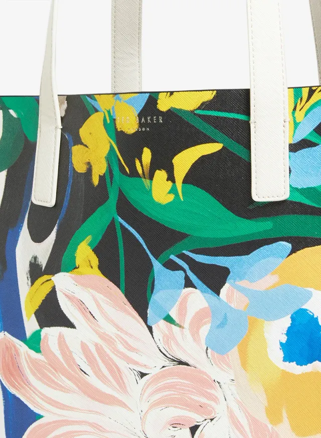 Bouani Floral Bouquet Printed Large Icon Bag – image 4