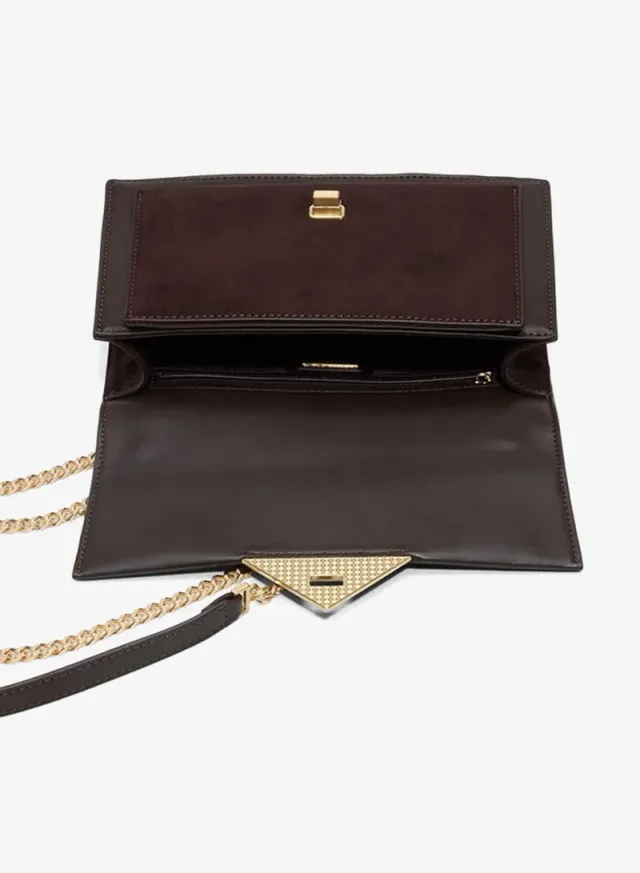 Byworthia Ladies Brown Sling Bag – صورة 4