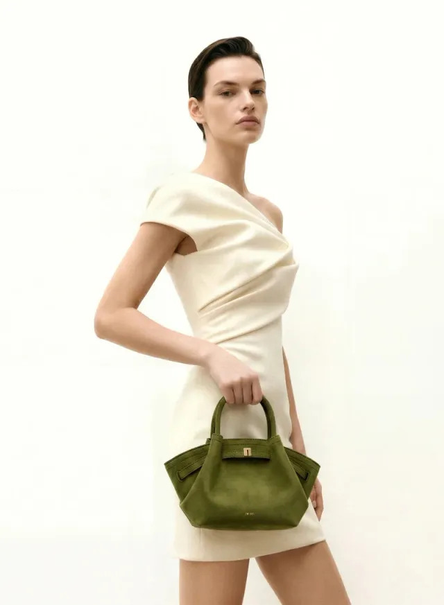 Hana Mini Faux Suede Tote Bag – image 2