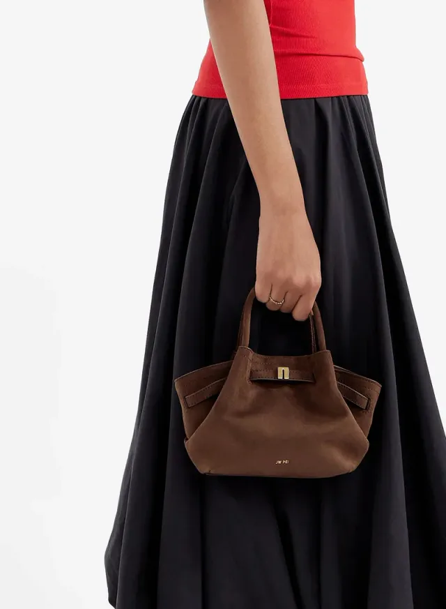 Hana Mini Faux Suede Tote Bag – image 2