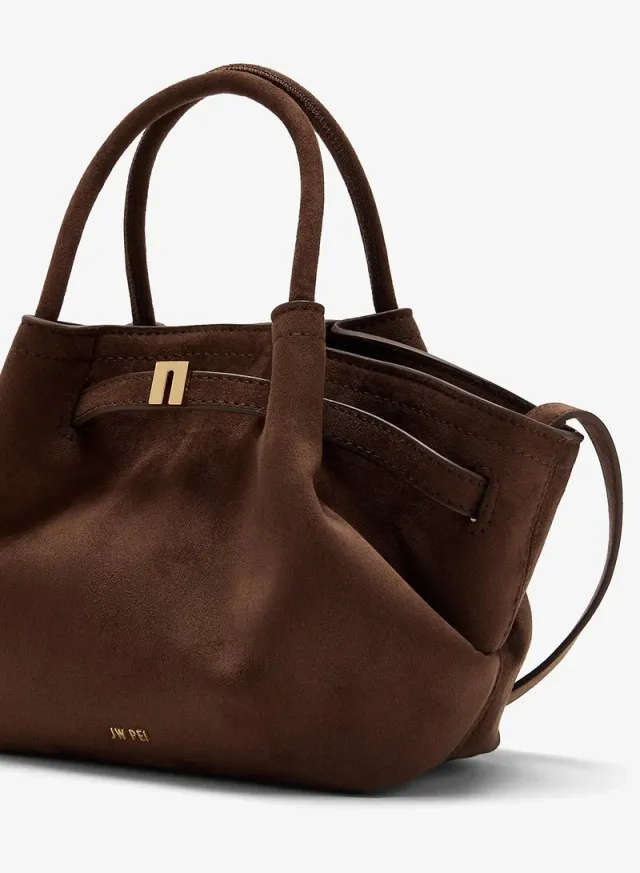 Hana Mini Faux Suede Tote Bag – image 4