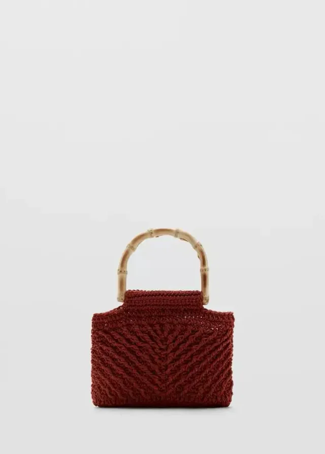Mango Eden Woven Handbag – image 2