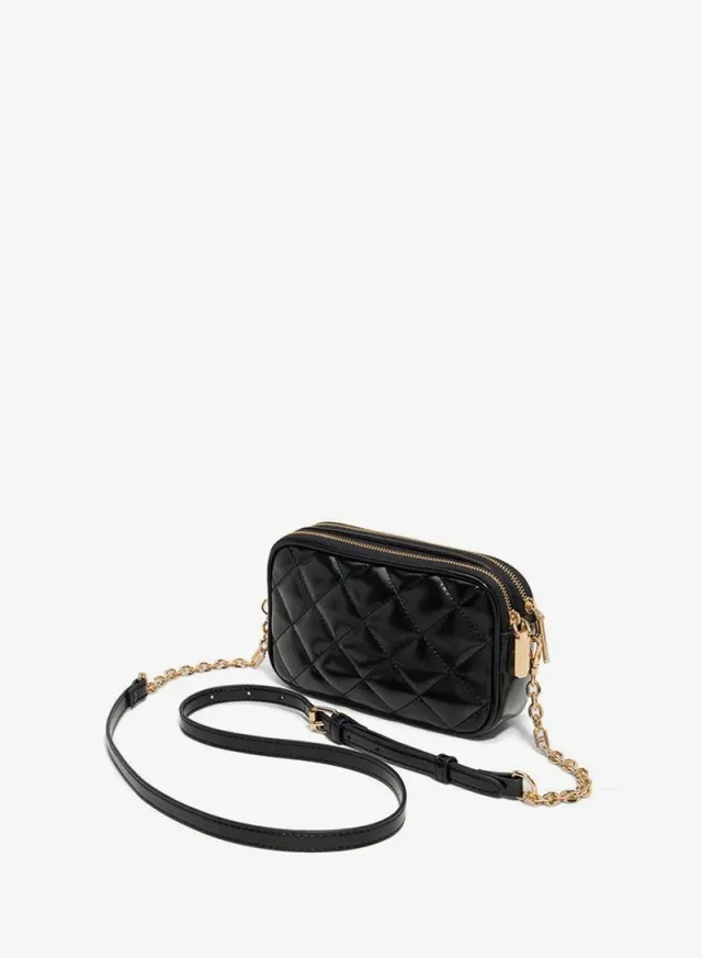 Noura Ladies Black Sling Bag – صورة 2