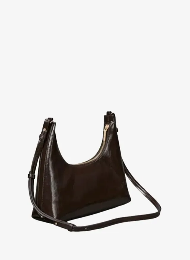 Foil Logo Glossy Shoulder Bag – image 2