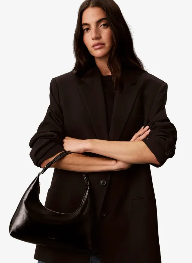 Foil Logo Glossy Shoulder Bag – image 4