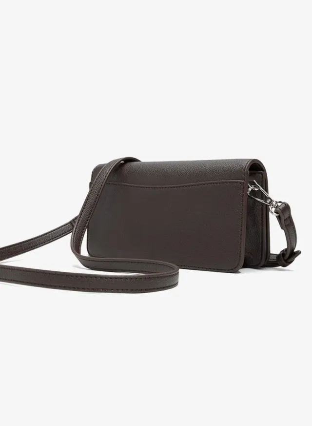 Emmelyna Ladies Brown Sling Bag – صورة 2