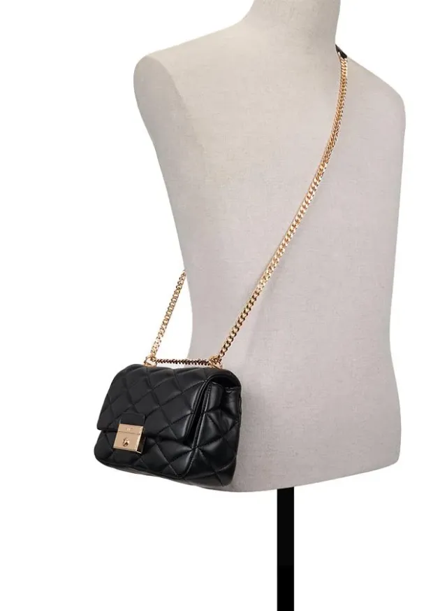 Majia Ladies Black Sling Bag – صورة 4