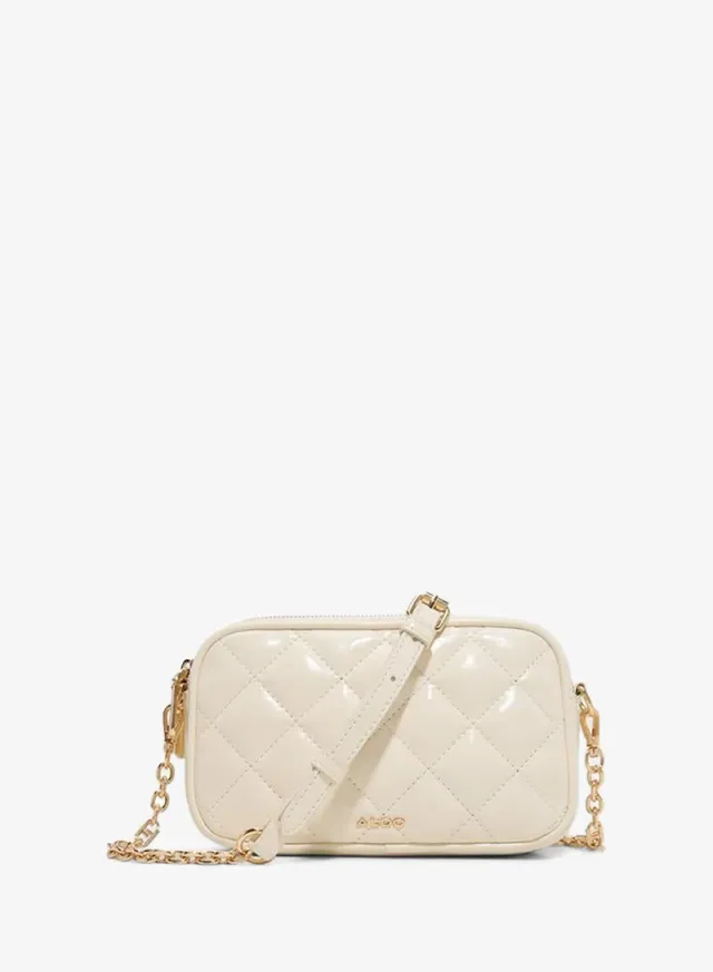 Noura Ladies Beige Sling Bag