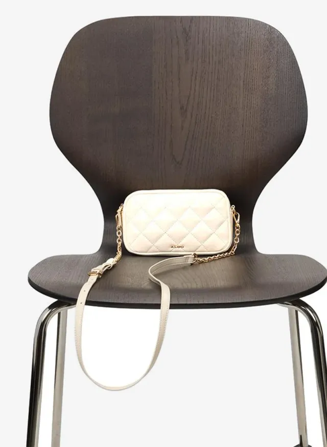 Noura Ladies Beige Sling Bag – صورة 5
