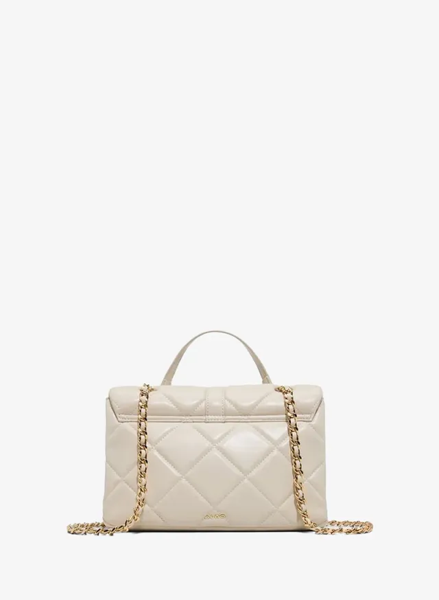 Aliciequilted Ladies Beige Sling Bag – صورة 2