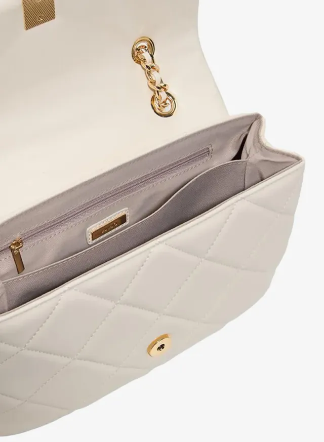 Aliciequilted Ladies Beige Sling Bag – صورة 3