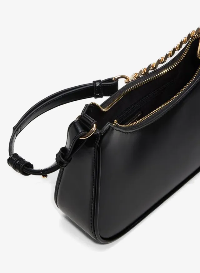 Sabryne Ladies Black Shoulder Bag – صورة 4