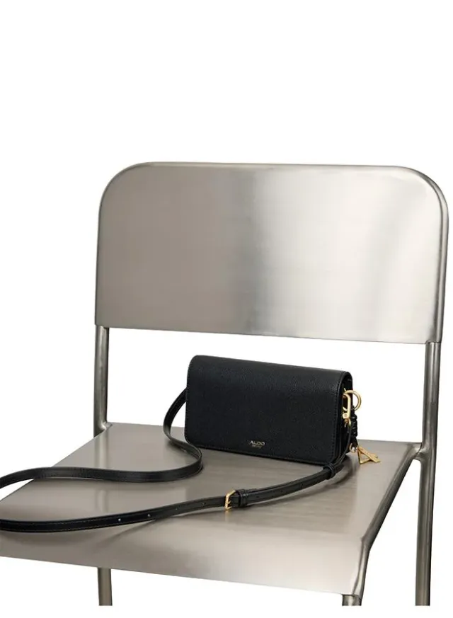 Emmelyna Ladies Black Sling Bag – صورة 5