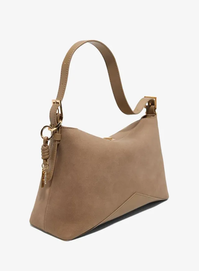 Jacq Ladies Beige Shoulder Bag – صورة 2
