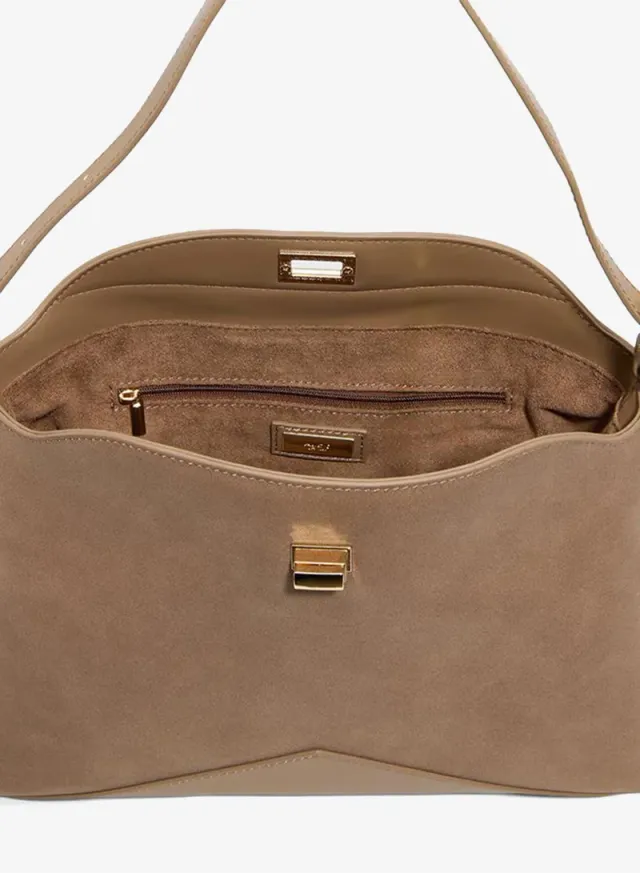 Jacq Ladies Beige Shoulder Bag – صورة 3