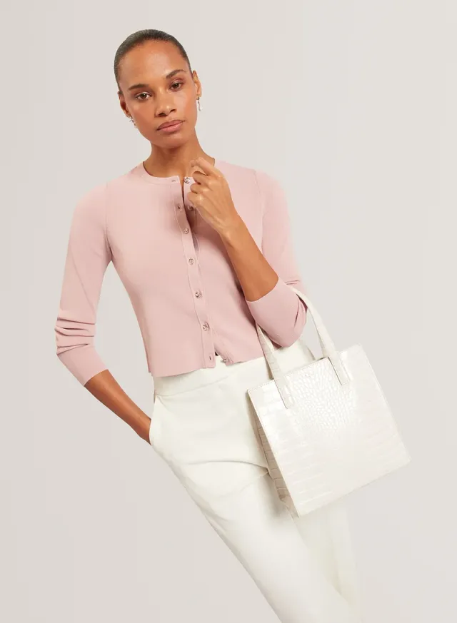Wenonaa Croc Effect Small Icon Tote – image 2