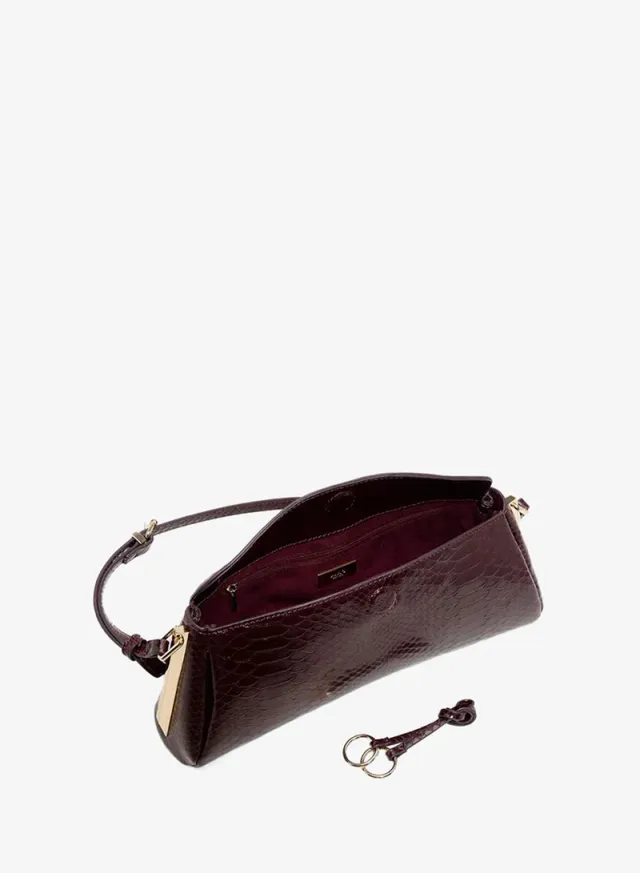 Hillarie Ladies Red Shoulder Bag – صورة 3