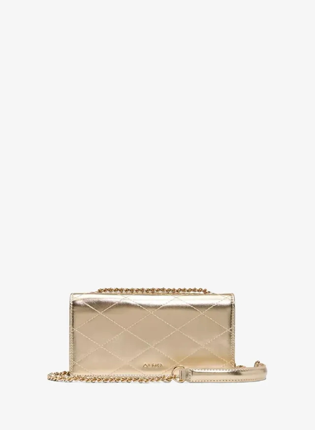 Nadiya Ladies Gold Sling Bag