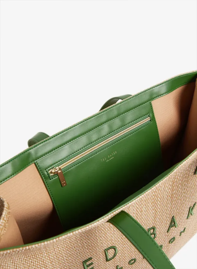 Pallmer Faux Raffia Large Icon Bag – image 5