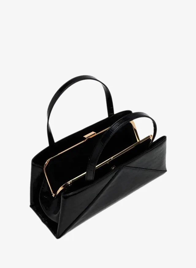 Ariea Ladies Black Handbag – صورة 3