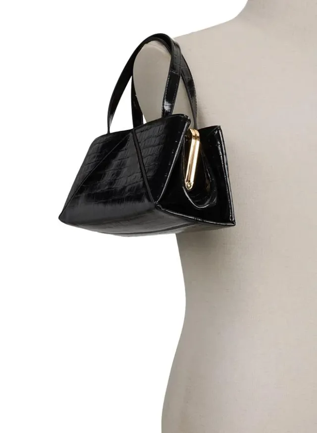 Ariea Ladies Black Handbag – صورة 4
