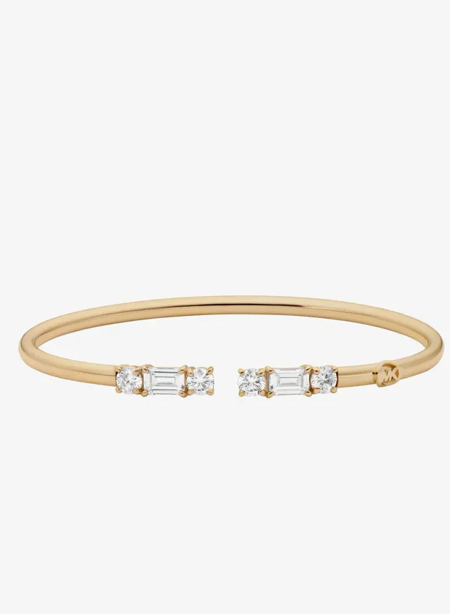 Cubic Zirconia Base Metal Bracelet