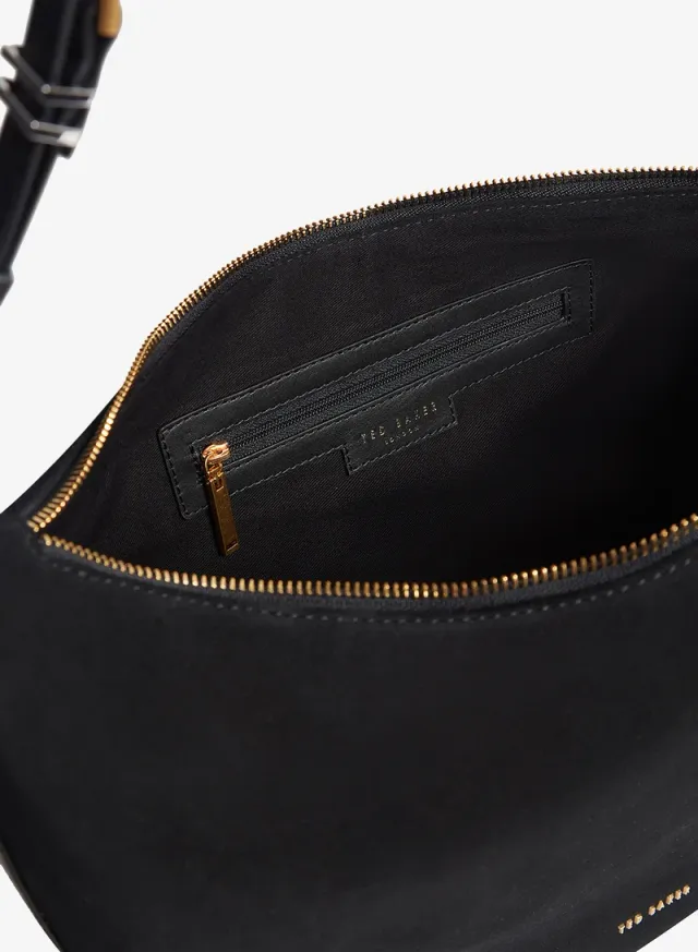 Taliee Suede Belted Shoulder Bag – image 4