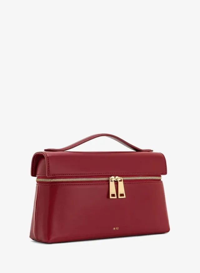 Thea Woven Top Handle Vanity Bag – image 4