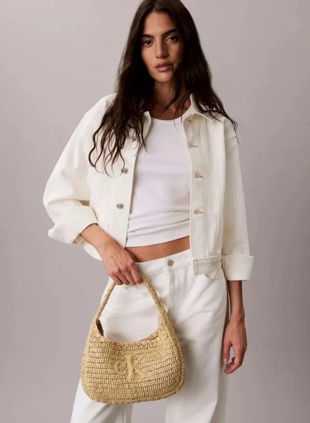 Raffia Small Shoulder Bag – image 5