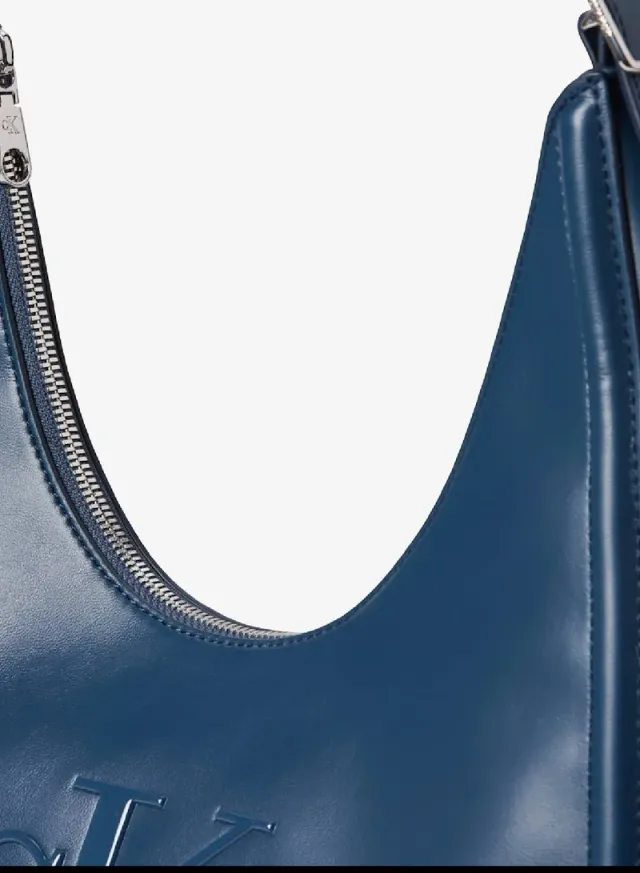 Soft Touch Crescent Logo Hobo Bag – image 2