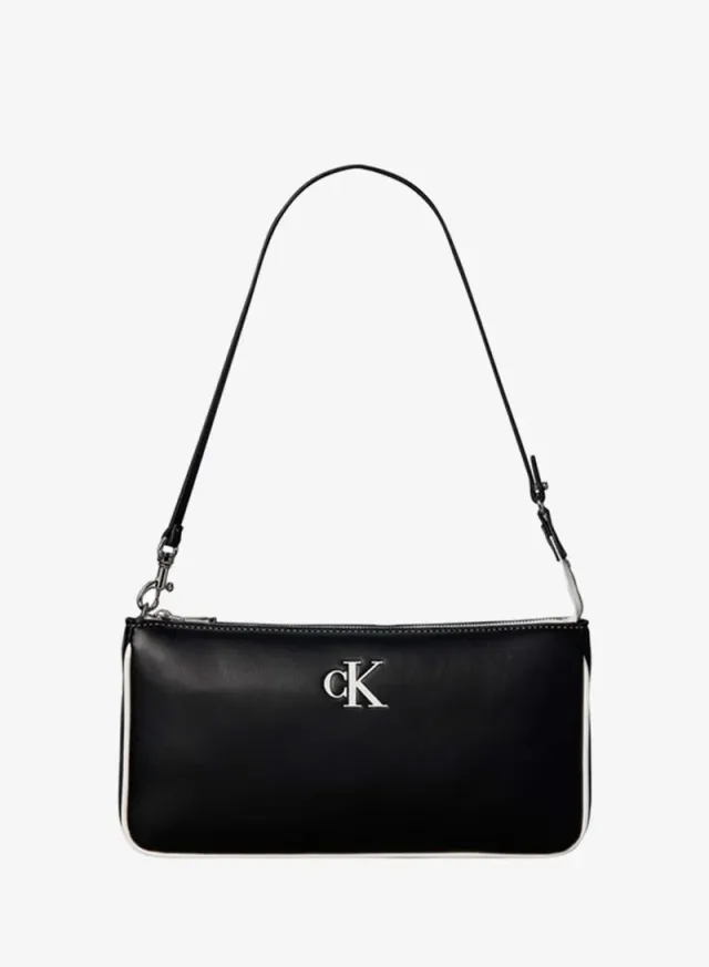 Contrast Logo Convertible Crossbody Bag